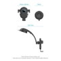 Vention Soporte de smartphone para coche KSCB0 Negro